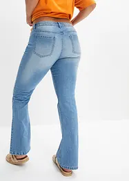Strečové džíny do zvonu, Mid Waist, bonprix