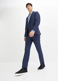 Oblek se lnem (2dílná souprava), Slim Fit, bonprix