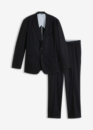2dílný oblek se lnem: sako a kalhoty, bpc selection