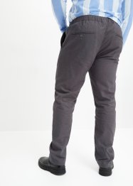 Chino kalhoty Regular Fit s podílem lnu, Straight, bonprix