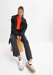 Lehké cargo kalhoty ze splývavého lyocellu, bonprix