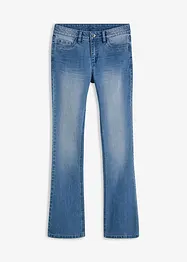 Strečové džíny Flared Mid Waist, bonprix