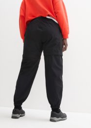 Funkční kalhoty s odnímatelnými nohavicemi, voděodolné, Barrel střih, bonprix