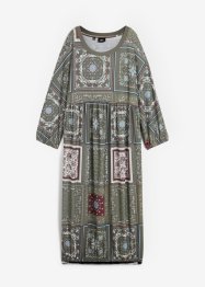 Šaty s kimonovými rukávy a Patchwork potiskem, bpc bonprix collection