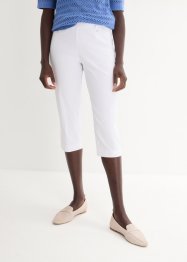 Strečové capri kalhoty bez zapínání, bpc selection