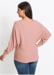 Oversized žebrovaný svetr, bonprix