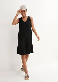 Krátké šaty z viskózy ve střihu do A, po kolena, bonprix