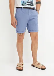 Chino bermudy s páskem Regular Fit, bpc bonprix collection