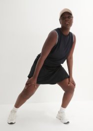 Sportovní sukně s integrovanými krátkými legínami, rychleschnoucí, bonprix