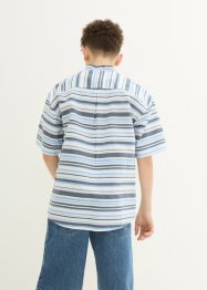 Chlapecká košile s pruhy, krátký rukáv, bpc bonprix collection