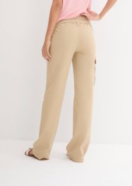 Těhotenské strečové cargo kalhoty, Straight, bpc bonprix collection