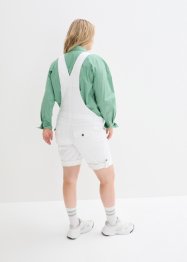 Těhotenské džínové šortky s laclem, s bavlnou, bpc bonprix collection