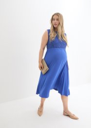 Těhotenské šaty s krajkou a flexibilními zády, bpc bonprix collection