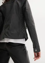 Motorkářská bunda z umělé kůže, bonprix