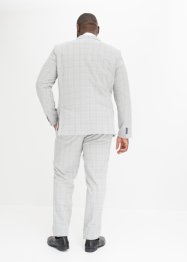 Oblek Slim Fit ze seersuckeru (2dílná souprava): sako a kalhoty, bonprix