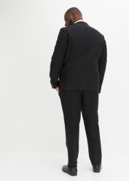 2dílný lněný oblek Slim Fit: sako a kalhoty, bonprix