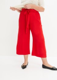 Kalhoty Culotte bez zapínání se založenými nohavicemi, BODYFLIRT