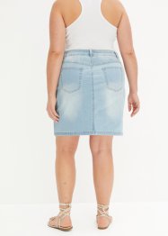 Džínová sukně se štrasovou aplikací, BODYFLIRT