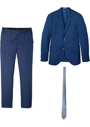 Oblek s kravatou (3dílná souprava), Slim Fit, bonprix