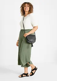 Kalhoty Culotte, délka k lýtkům, z udržitelné viskózy, bonprix