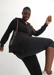 Mikina na zapínání s kapucí, dlouhý rukáv, bonprix