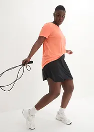 Dlouhé sportovní triko s výstřihem na zádech, bonprix