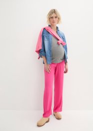 Těhotenské kalhoty se širokými nohavicemi, bpc bonprix collection