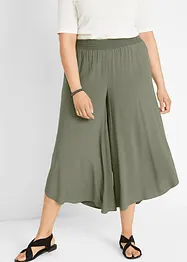 Kalhoty Culotte, délka k lýtkům, z udržitelné viskózy, bonprix