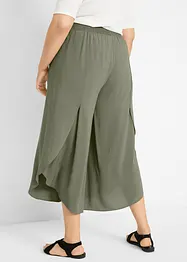 Kalhoty Culotte, délka k lýtkům, z udržitelné viskózy, bonprix