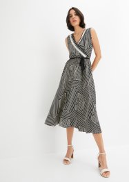 Saténové šaty s potiskem, recyklovaný polyester, BODYFLIRT