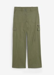 Cargo kalhoty Mid Waist, dlouhé, bpc bonprix collection