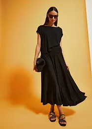 Oversize tričko ze splývavé viskózy, bonprix