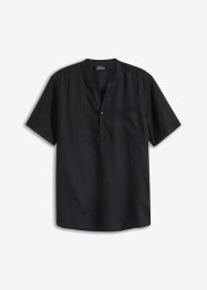 Lněná košile, krátký rukáv, bpc selection