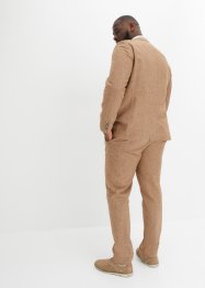 Oblek se lnem (2dílná souprava): sako a kalhoty, Slim Fit, bpc selection