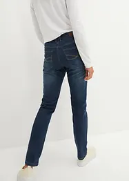 Strečové džíny Mid Waist Straight, bonprix
