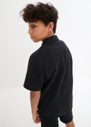 Chlapecká mušelínová košile s krátkým rukávem, bpc bonprix collection