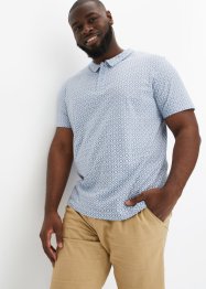 Pólo tričko s minimalistickým potiskem, z organické bavlny, krátký rukáv, bpc bonprix collection