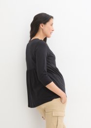 Těhotenské/kojicí triko, organická bavlna, bonprix