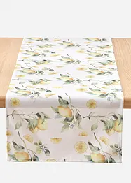 Běhoun na stůl s potiskem citronů, bonprix