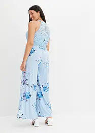 Jumpsuit s ramínkem kolem krku, bonprix