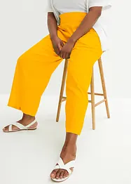 Marlene kalhoty ze vzdušné lněné směsi, bonprix