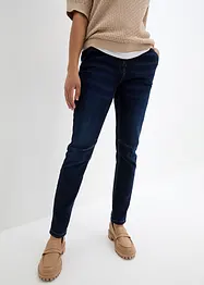 Džíny Boyfriend, Mid Waist, s pohodlnou pasovkou, bonprix