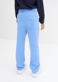 Mušelínové kalhoty pro chlapce, s vyhrnovacími nohavicemi, bpc bonprix collection