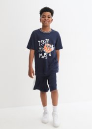Sportovní tričko a krátké kalhoty, pro chlapce (2dílná souprava), bpc bonprix collection
