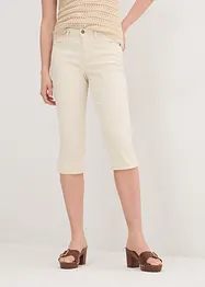 Capri džíny, Mid Waist, Slim Fit, bonprix