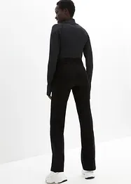 Sportovní bavlněné kalhoty se strečem, Bootcut, bonprix