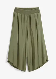 Kalhoty Culotte, délka k lýtkům, z udržitelné viskózy, bonprix