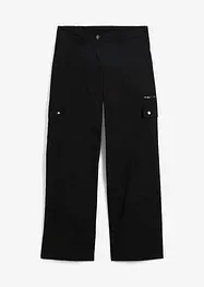 Bavlněné cargo džíny, Mid Waist, bonprix