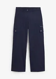Bavlněné cargo kalhoty, Mid Waist, bonprix