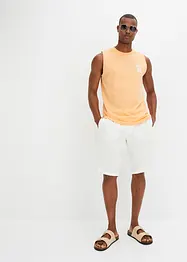 Tričko bez rukávů z čisté bavlny, Loose Fit, bonprix